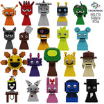 Novo Sprunki Rhythm Box Monster Game Blocos de Construção de Ligação Periférica Brinquedo Infantil Modelo Presente para Meninos e Meninas