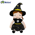 Bonecos de pelúcia de bruxa de Halloween, personagem kawaii, brinquedo de pelúcia