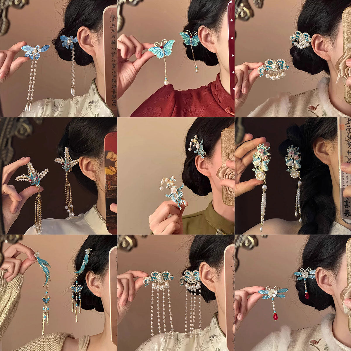 紅樓夢鳳還巢系列髮飾