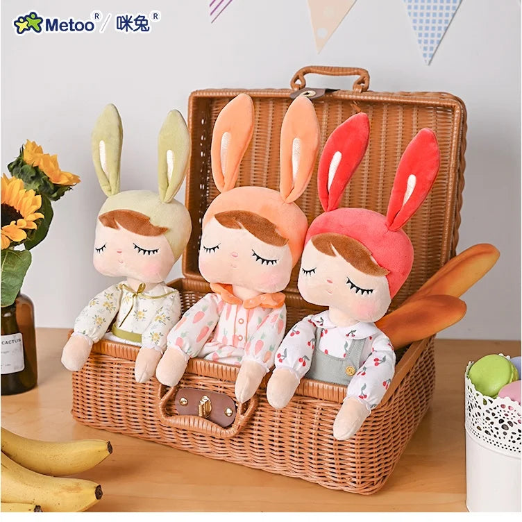 Original 2023 New Metoo 35cm Angela Doll Pastoral Bunny Plush Child ...