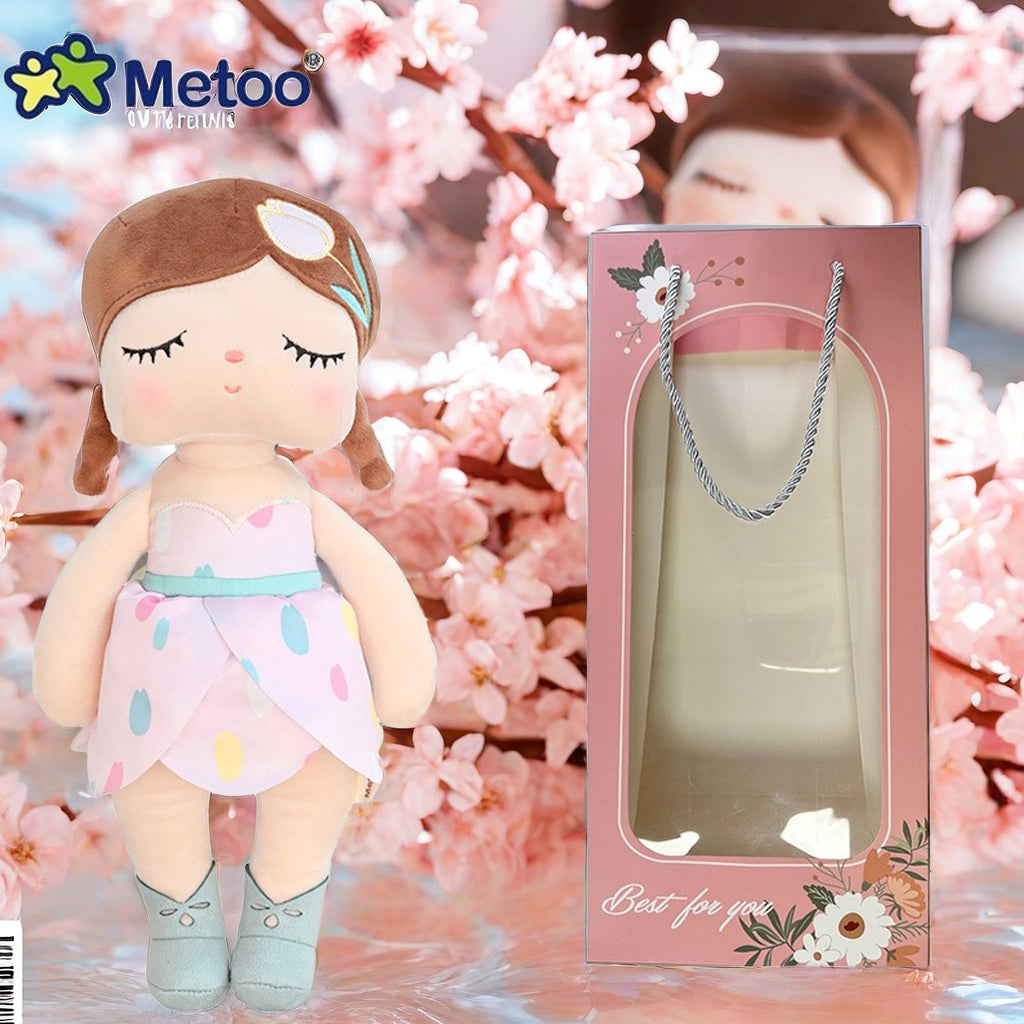 Kids Toys Original Metoo 33cm Angela Doll Kawaii Plush Toy Rose